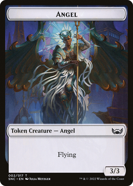 Angel (TSNC-002) [Tokens] Streets of New Capenna Tokens MTG Single Wizards of the Coast