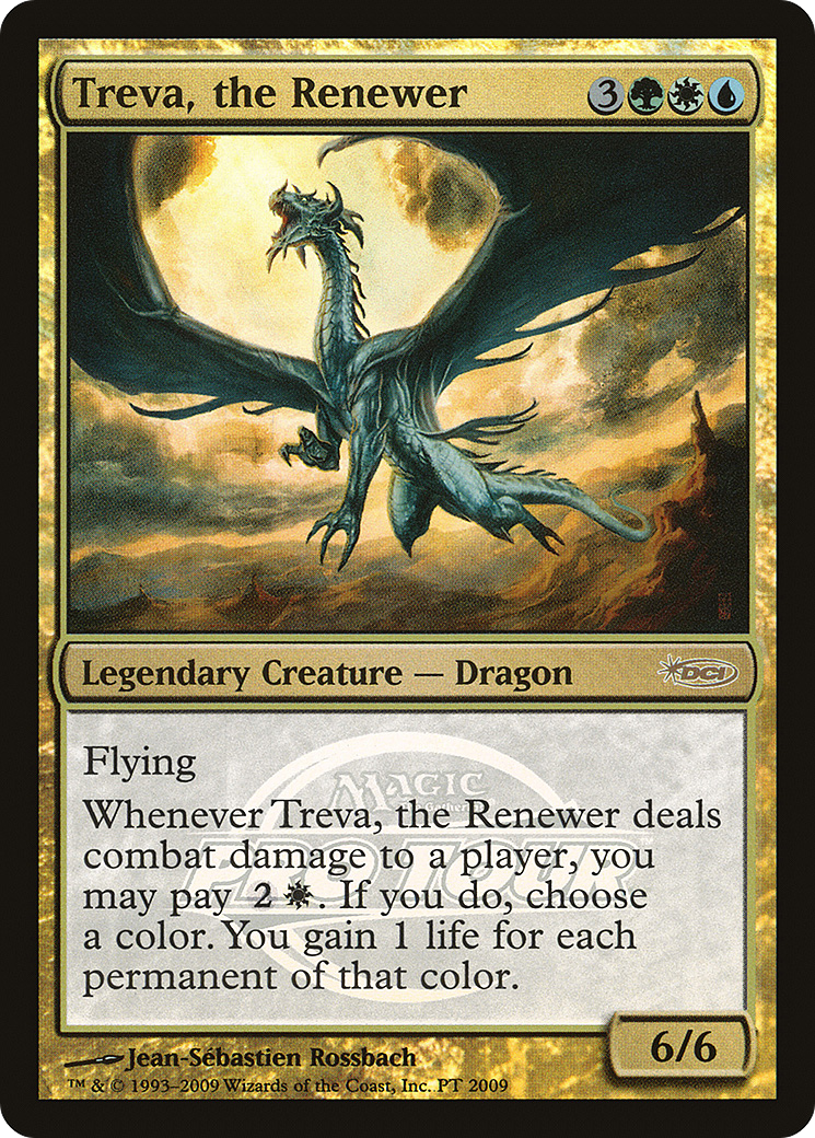 Treva, the Renewer (PTP-PT 2009) [Misc] Pro Tour Promos Foil MTG Single Wizards of the Coast