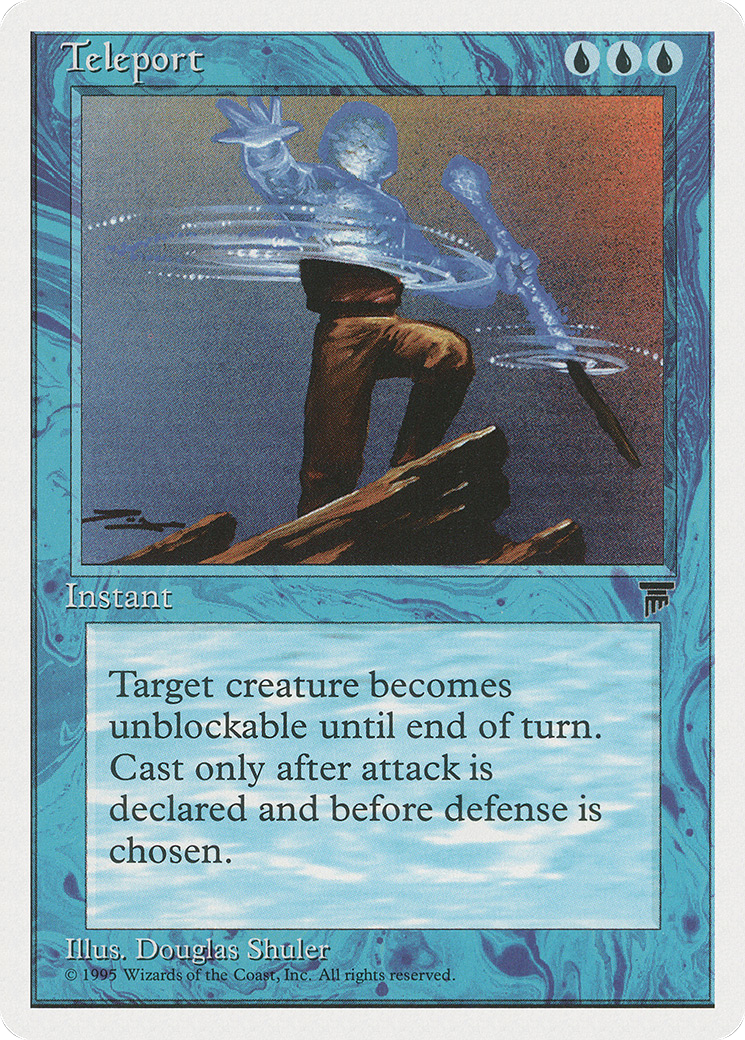 Teleport (CHR-026) [Chronicles] MTG Single Wizards of the Coast