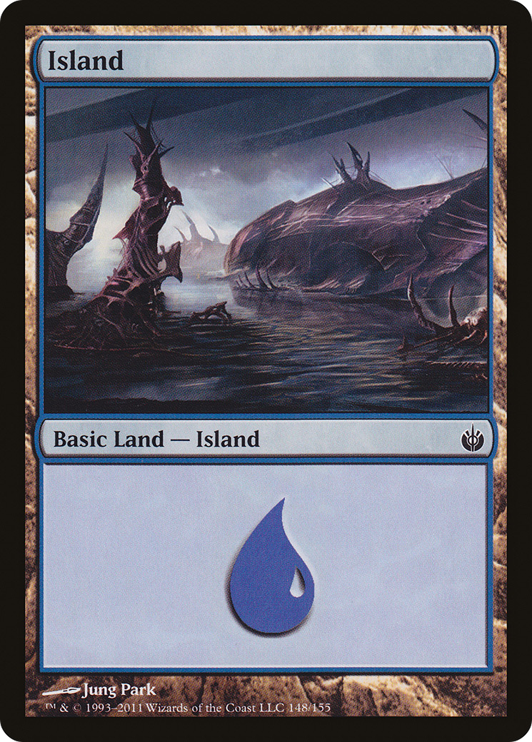 Island (MBS-148) [Mirrodin Besieged] MTG Single Wizards of the Coast