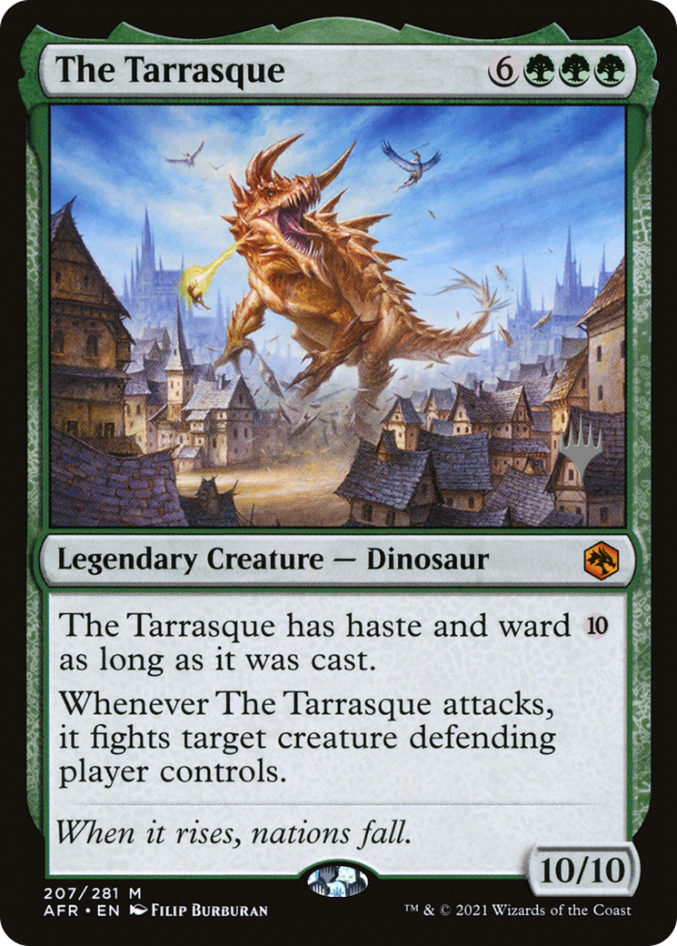 The Tarrasque (PPAFR-207) [Adventures in the Forgotten Realms Promos] MTG Single Wizards of the Coast
