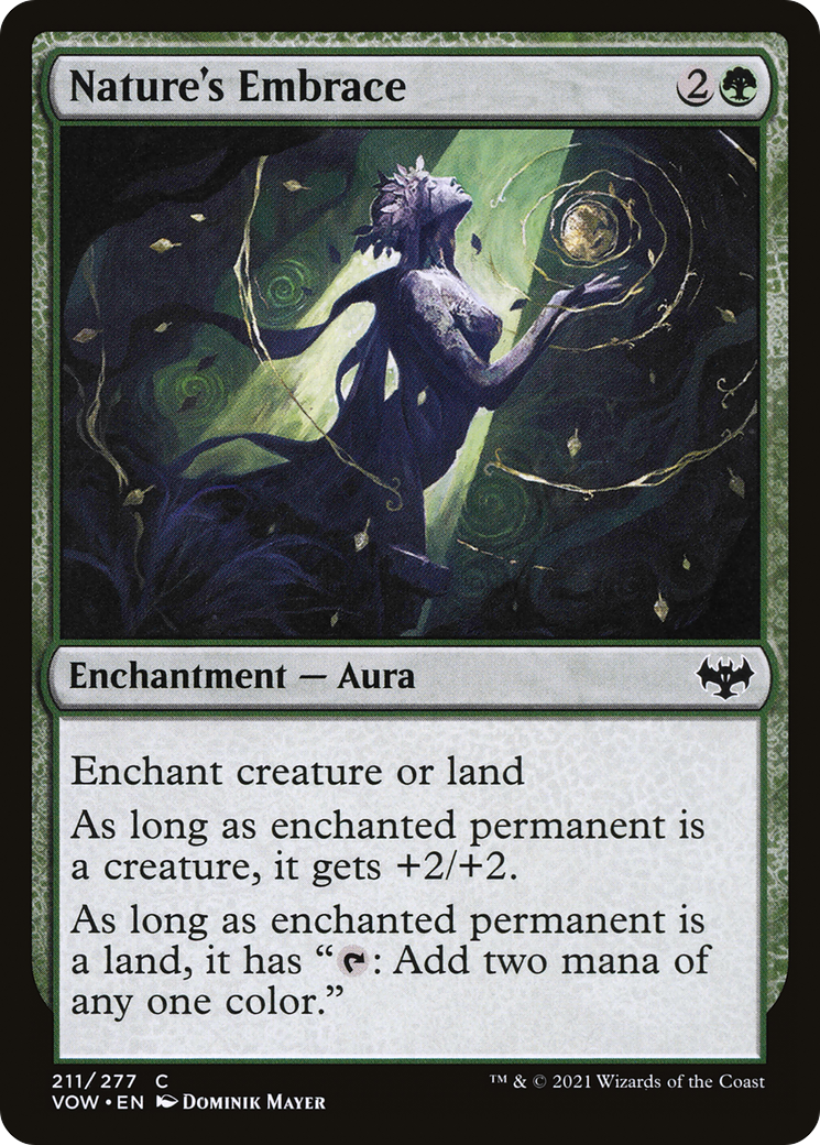 Nature's Embrace (VOW-211) [Innistrad: Crimson Vow] MTG Single Wizards of the Coast