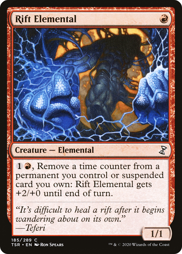 Rift Elemental (TSR-185) [Time Spiral Remastered] Foil MTG Single Wizards of the Coast