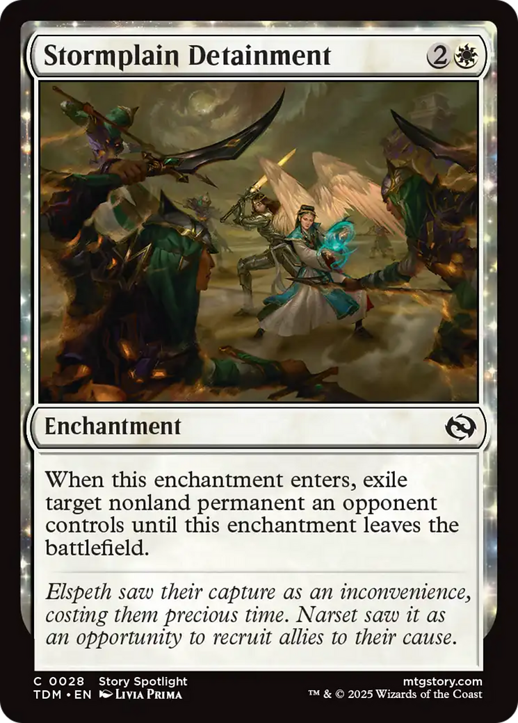 Stormplain Detainment (TDM-028) [Tarkir: Dragonstorm] MTG Single Wizards of the Coast