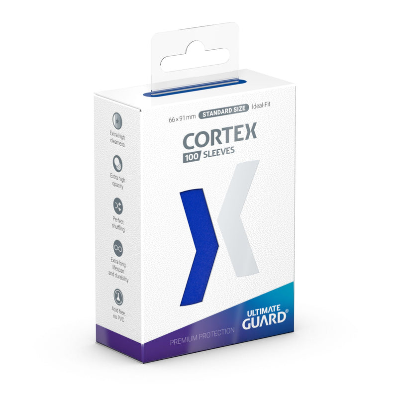 Ultimate Guard - 100ct Cortex Sleeves Std Size Blue Card Sleeves Ultimate Guard