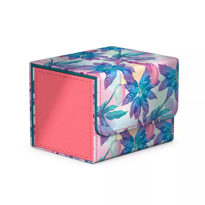 Ultimate Guard: Sidewinder 100+ - "Miami Pink" Floral Places 2 Deck Boxes & Storage Ultimate Guard