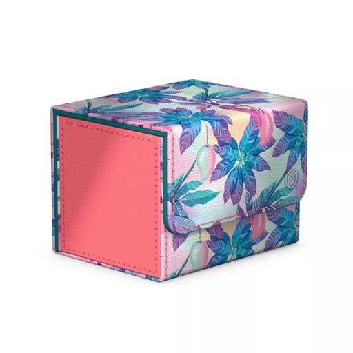 Ultimate Guard: Sidewinder 100+ - "Miami Pink" Floral Places 2 Deck Boxes & Storage Ultimate Guard