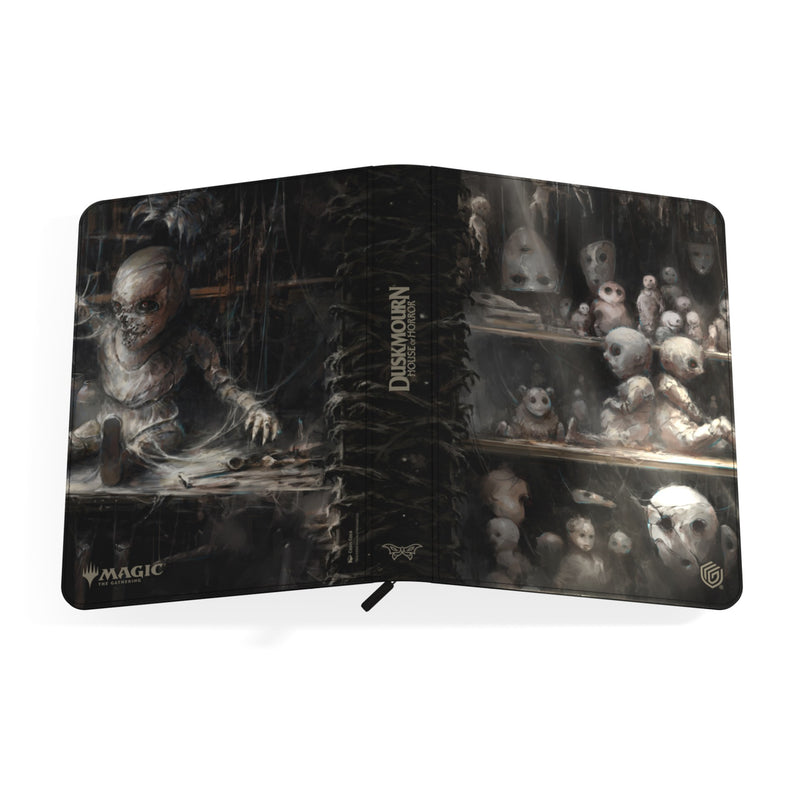 Ultimate Guard: Zipfolio 360 Xenoskin 9-Pocket - "Dollmaker's Shop" MTG Duskmourn Binders & Pages Ultimate Guard