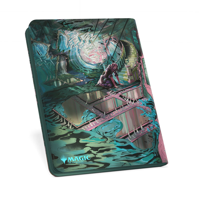 Ultimate Guard: Zipfolio 360 Xenoskin 9-Pocket - "Mirror Room" MTG Duskmourn Binders & Pages Ultimate Guard
