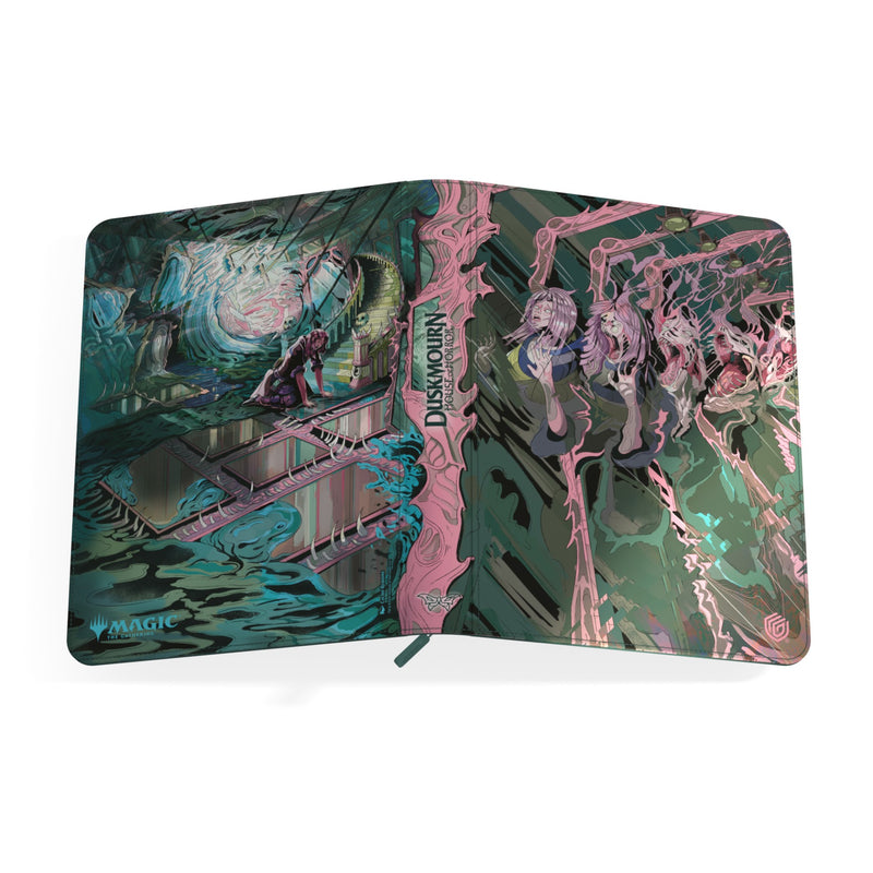 Ultimate Guard: Zipfolio 360 Xenoskin 9-Pocket - "Mirror Room" MTG Duskmourn Binders & Pages Ultimate Guard
