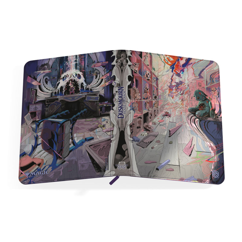 Ultimate Guard: Zipfolio 360 Xenoskin 9-Pocket - "Porcelain Gallery" MTG Duskmourn Binders & Pages Ultimate Guard