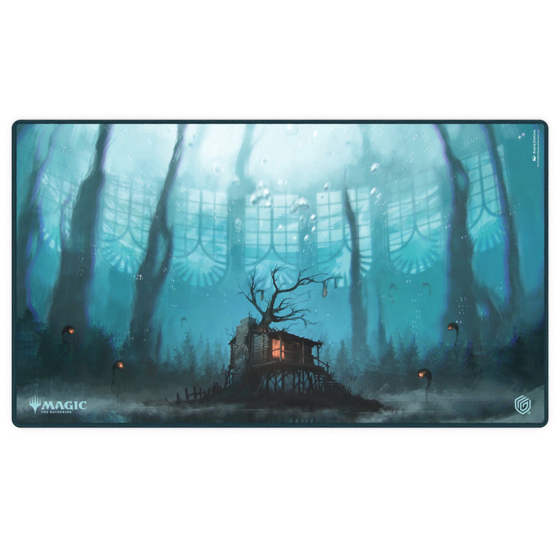 Ultimate Guard: Stitched Playmat - "Lakeside Shack" MTG Duskmourn Playmats Ultimate Guard