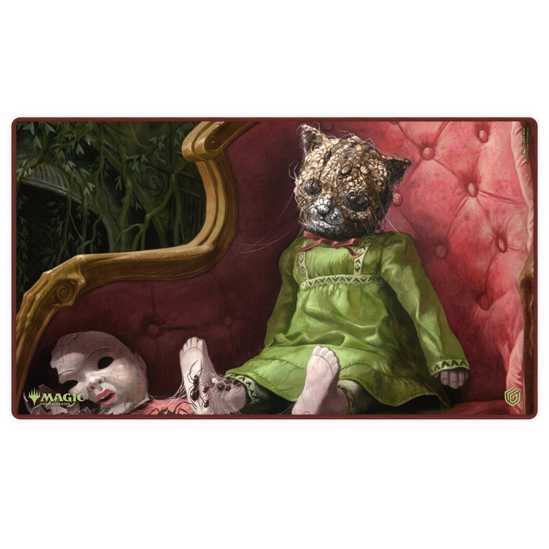 Ultimate Guard: Stitched Playmat - "Twitching Doll" MTG Duskmourn Playmats Ultimate Guard