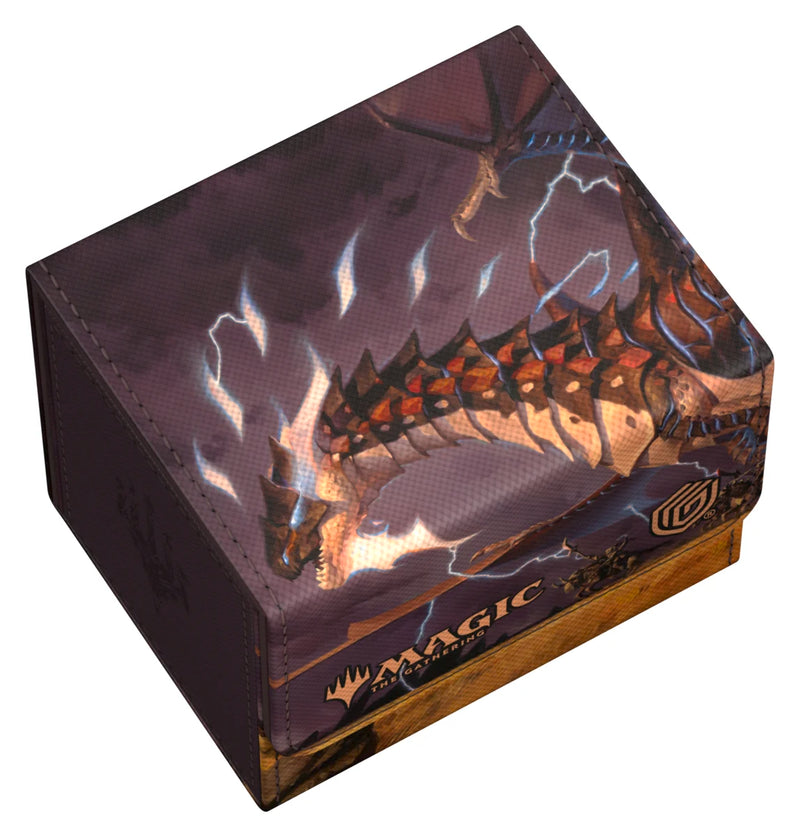 Ultimate Guard: Sidewinder 100+ - "Neriv, Heart of the Storm - Ghostfire" MTG Tarkir Dragonstorm Deck Boxes & Storage Ultimate Guard