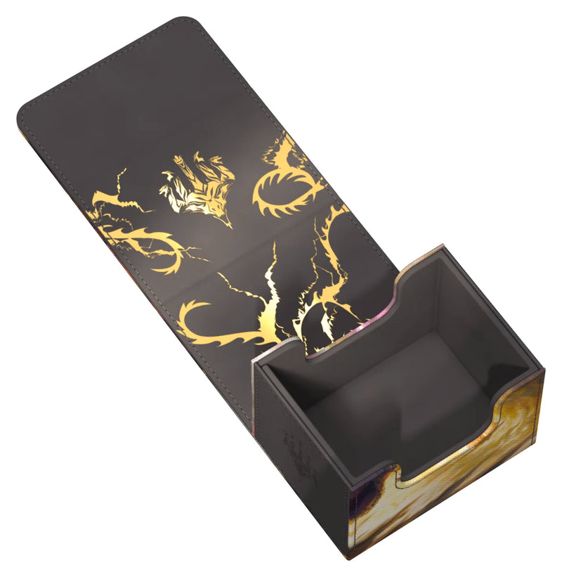Ultimate Guard: Sidewinder 100+ - "Stormscale Scion - Ghostfire" MTG Tarkir Dragonstorm Deck Boxes & Storage Ultimate Guard