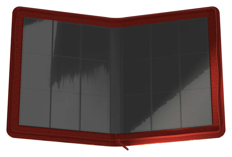 Ultimate Guard: 9-Pocket Zipfolio 360 Xenoskin - "Magmatic Hellkite" MTG Tarkir Dragonstorm Binders & Pages Ultimate Guard