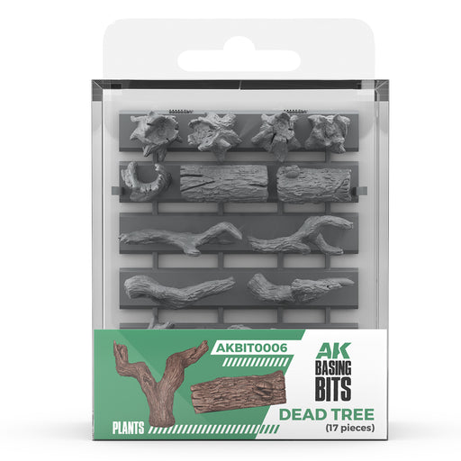 AK Interactive: 3D Resin Dead Tree Basing - Basing Bits Model Paints AK INTERACTIVE