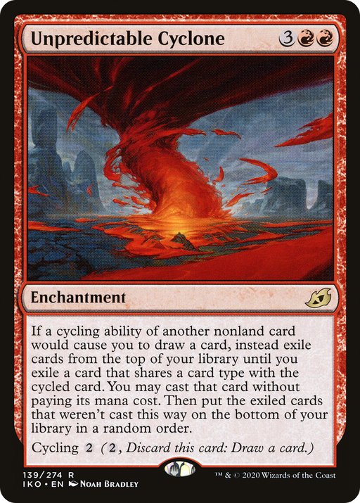 Unpredictable Cyclone (IKO-139) [Ikoria: Lair of Behemoths] MTG Single Wizards of the Coast
