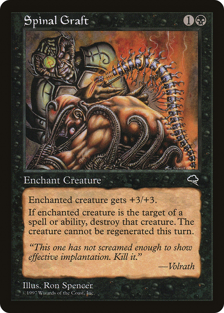 Spinal Graft (TMP-159) [Tempest] MTG Single Wizards of the Coast