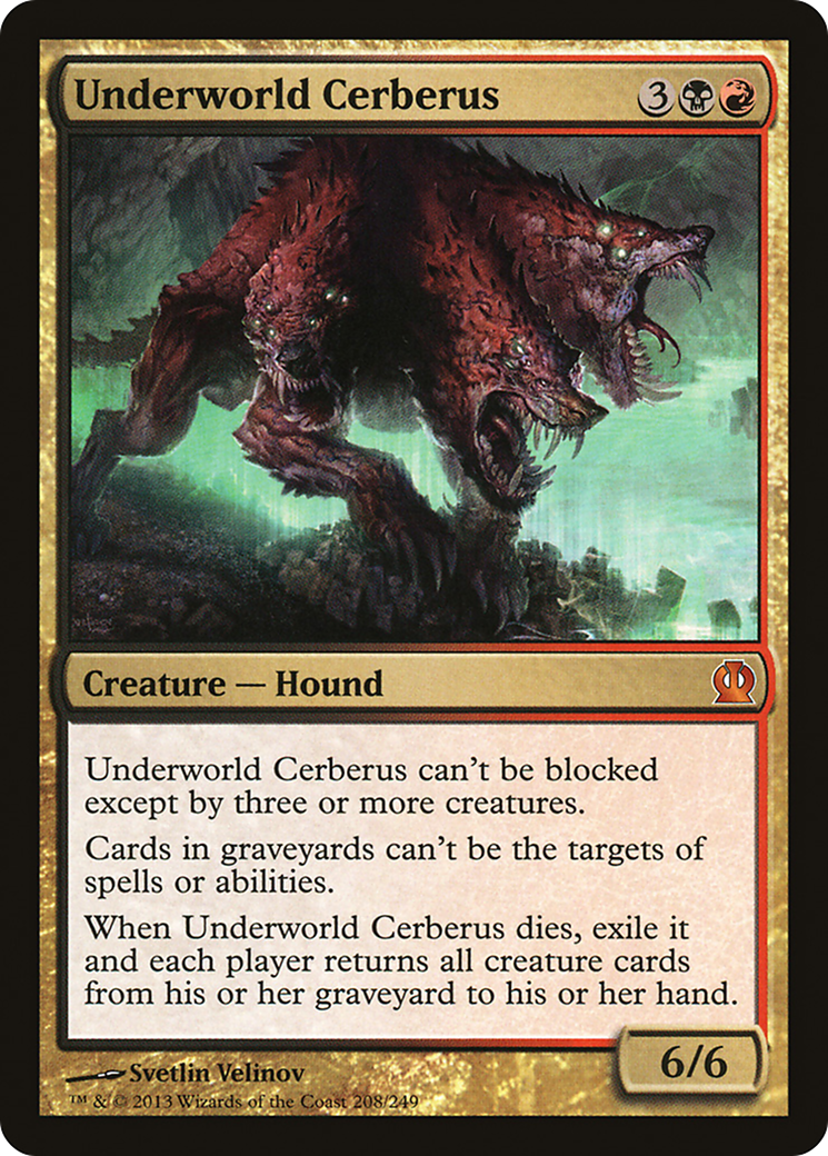 Underworld Cerberus (THS-208) [Theros] MTG Single Wizards of the Coast