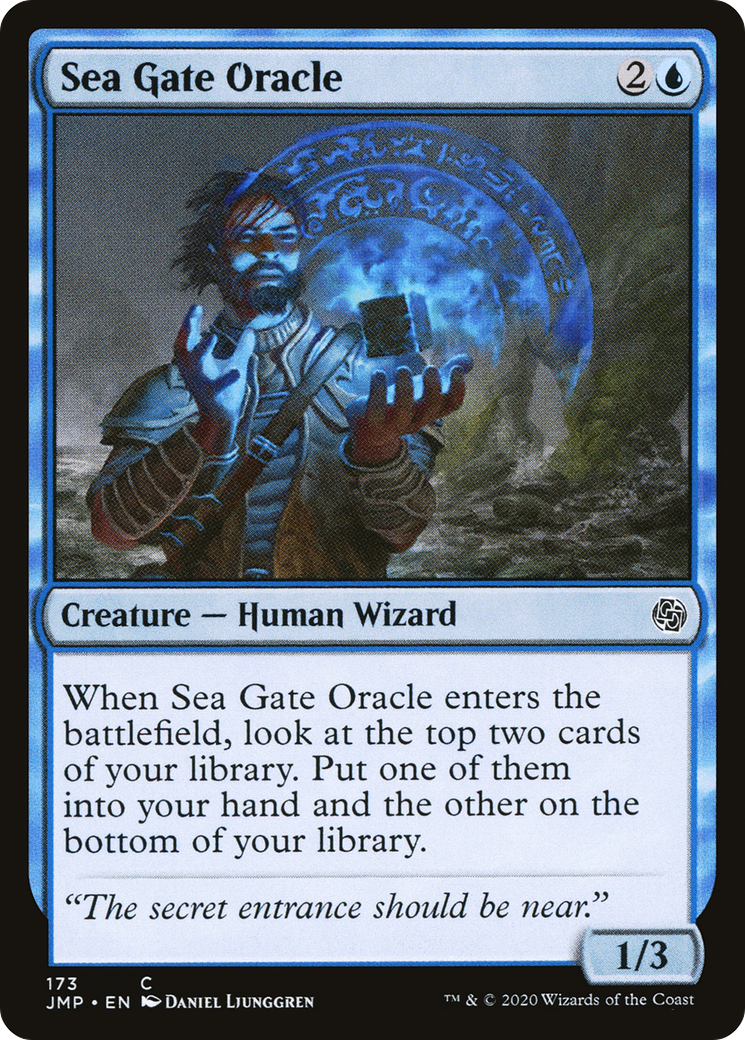 Sea Gate Oracle (JMP-173) [Jumpstart] MTG Single Wizards of the Coast