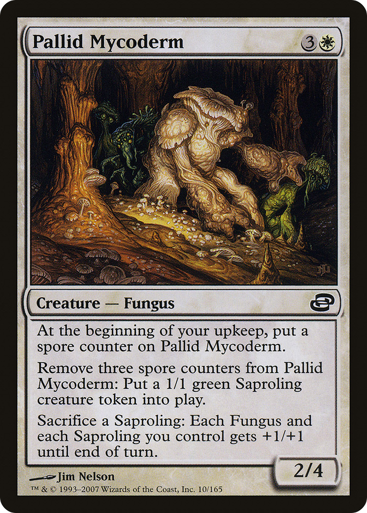 Pallid Mycoderm (PLC-010) [Planar Chaos] MTG Single Planar Chaos