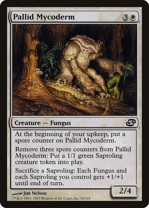 Pallid Mycoderm (PLC-010) [Planar Chaos] Foil MTG Single Planar Chaos
