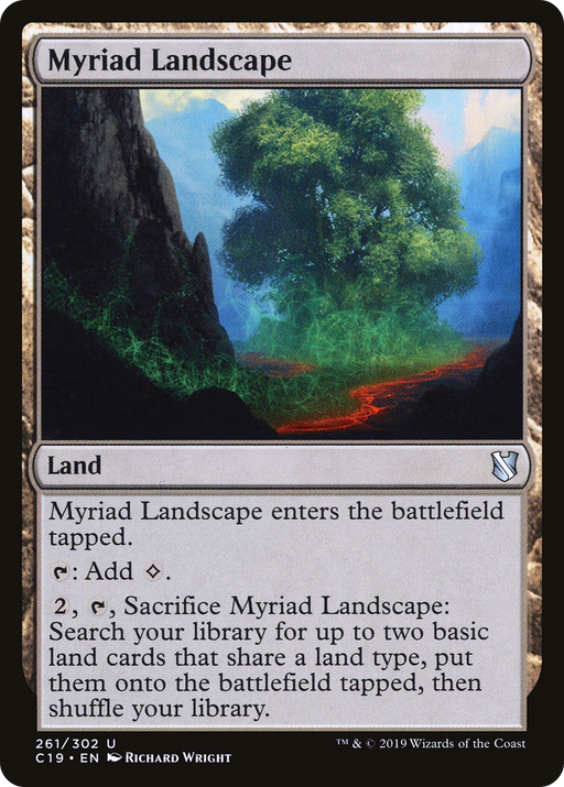 Myriad Landscape (C19-261) [Commander 2019] MTG Single Wizards of the Coast