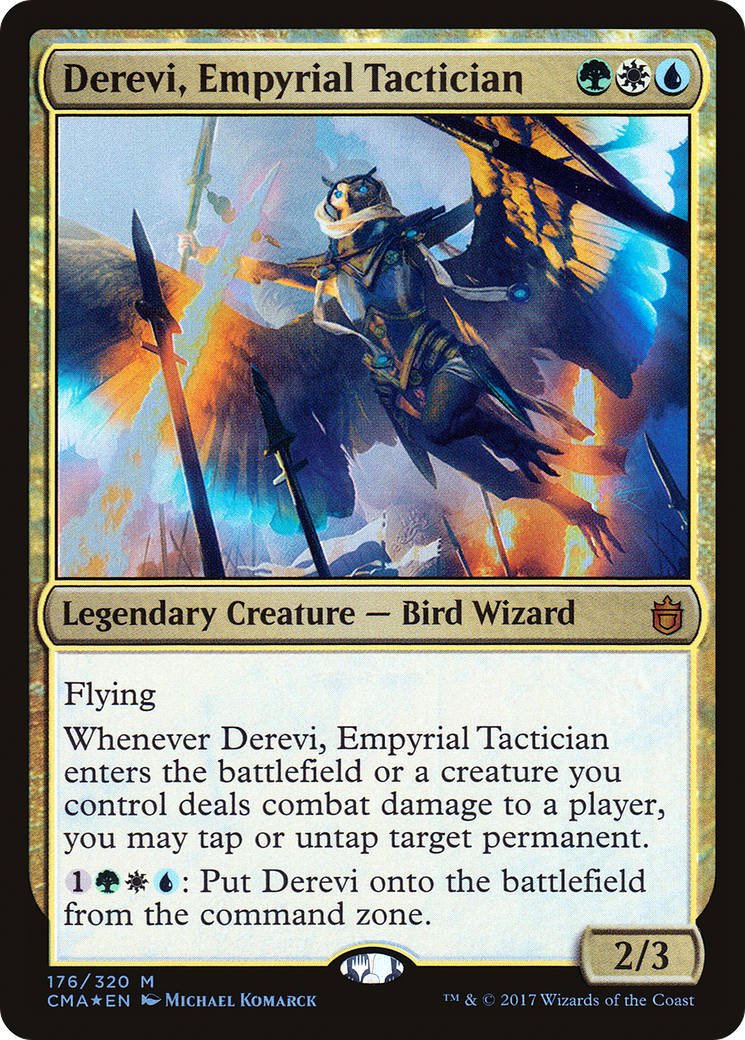 Derevi, Empyrial Tactician (CMA-176) [Commander Anthology] Foil MTG Single Wizards of the Coast