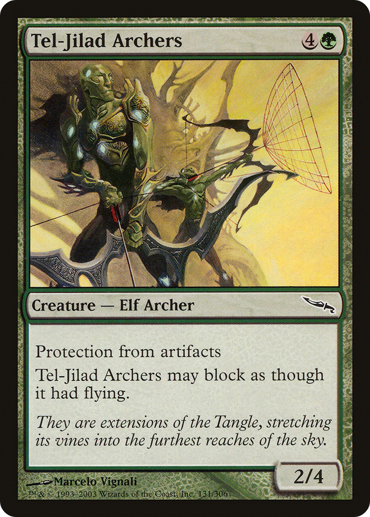 Tel-Jilad Archers (MRD-131) [Mirrodin] Foil MTG Single Wizards of the Coast