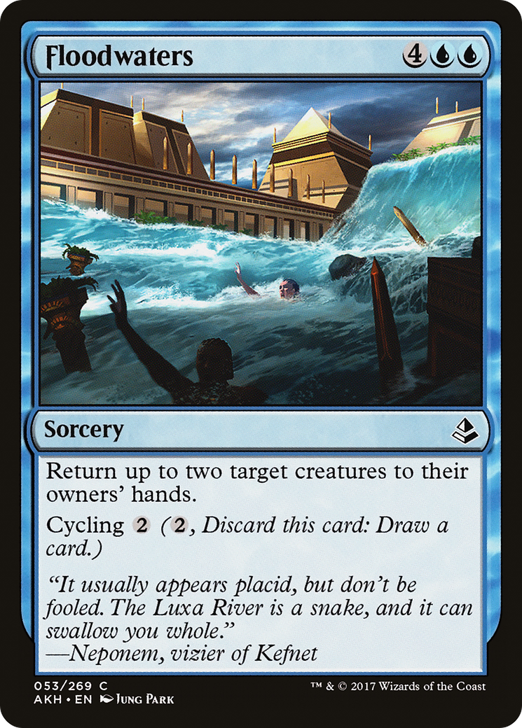 Floodwaters (AKH-053) [Amonkhet] MTG Single Wizards of the Coast