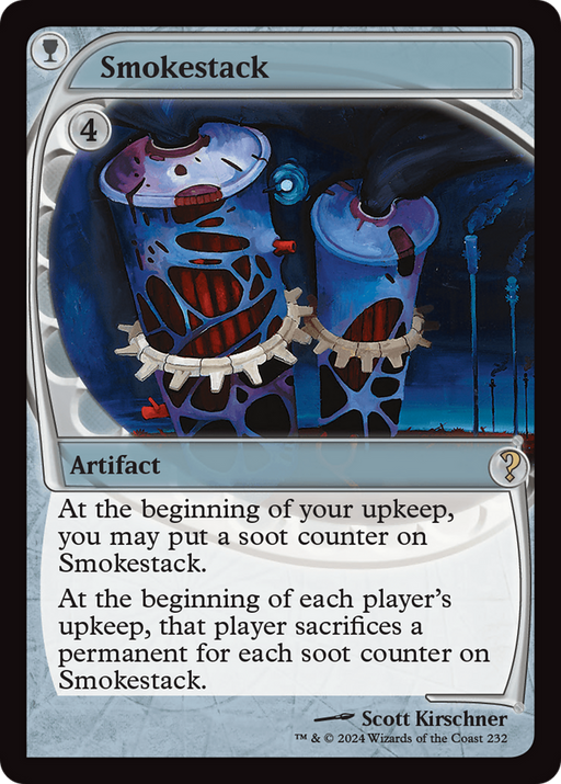 Smokestack (Future Sight) (MB2-232) [Mystery Booster] Mystery Booster 2 MTG Single Wizards of the Coast