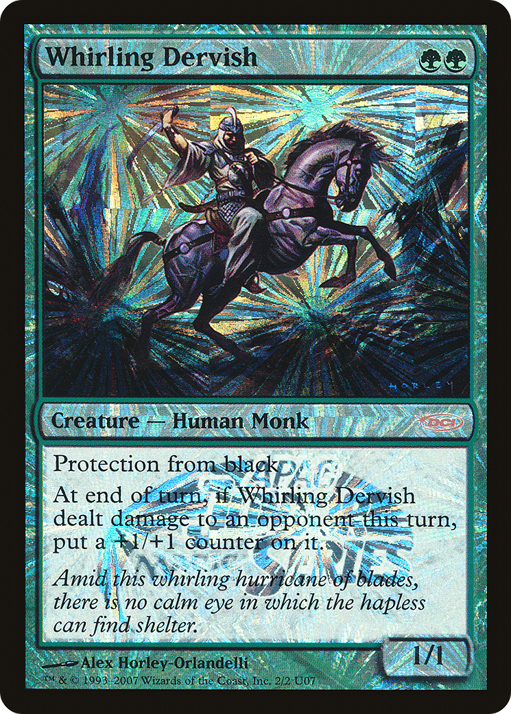 Whirling Dervish (Junior APAC Series) (JSS-002) [Misc] Junior APAC Series Foil MTG Single Wizards of the Coast