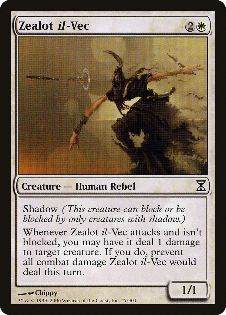 Zealot il-Vec (TSP-047) [Time Spiral] Foil MTG Single Wizards of the Coast