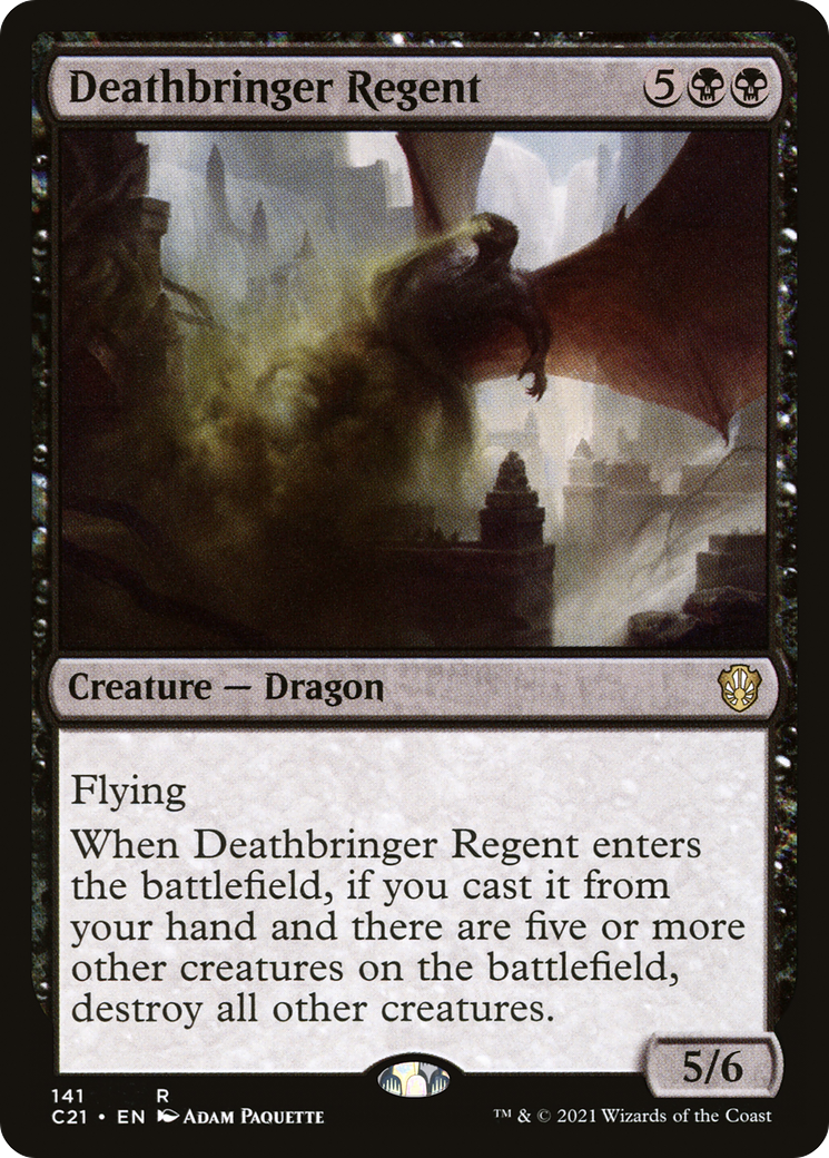 Deathbringer Regent (C21-141) [Commander 2021] MTG Single Wizards of the Coast