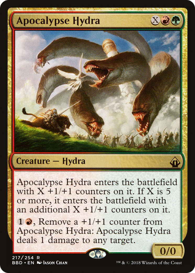 Apocalypse Hydra (BBD-217) [Battlebond] MTG Single Wizards of the Coast