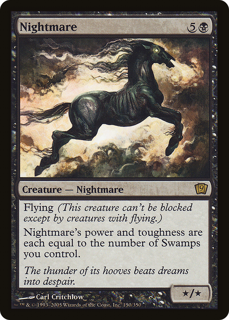 Nightmare (9ED-150) [9th Edition] MTG Single Wizards of the Coast