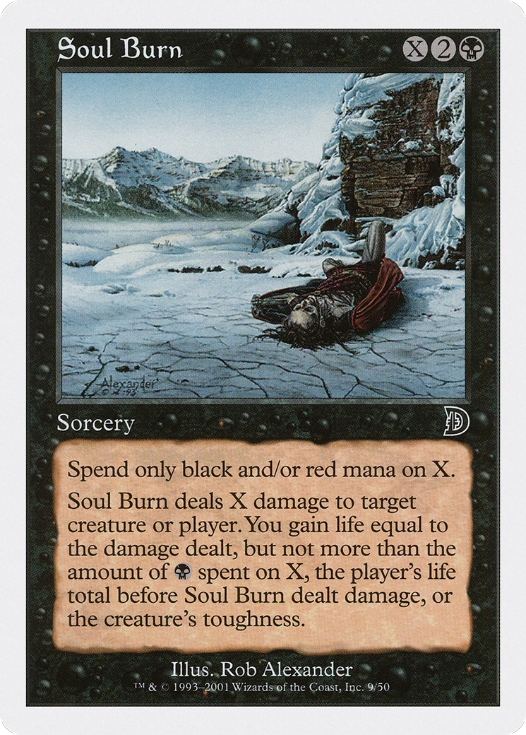 Soul Burn (DKM-009) [Misc] Deckmasters MTG Single Wizards of the Coast