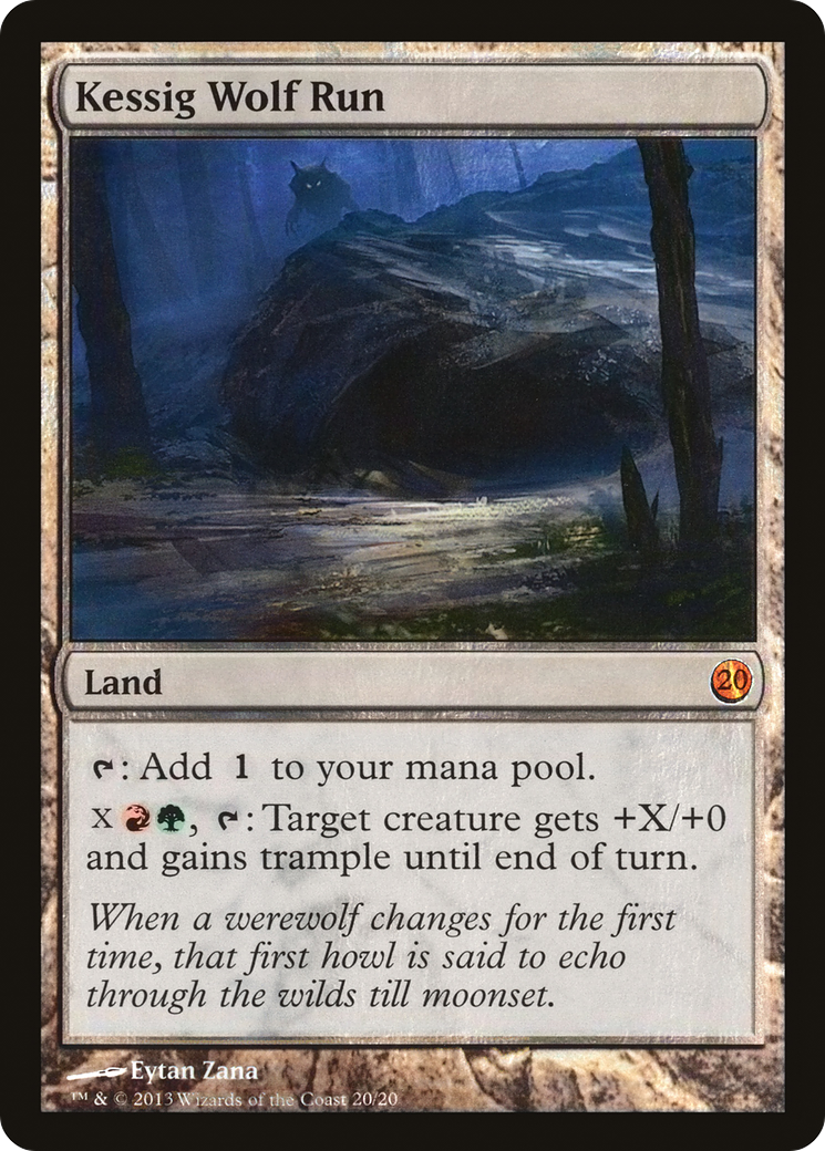 Kessig Wolf Run (V13-020) [Misc] From the Vault: Twenty Foil MTG Single Wizards of the Coast