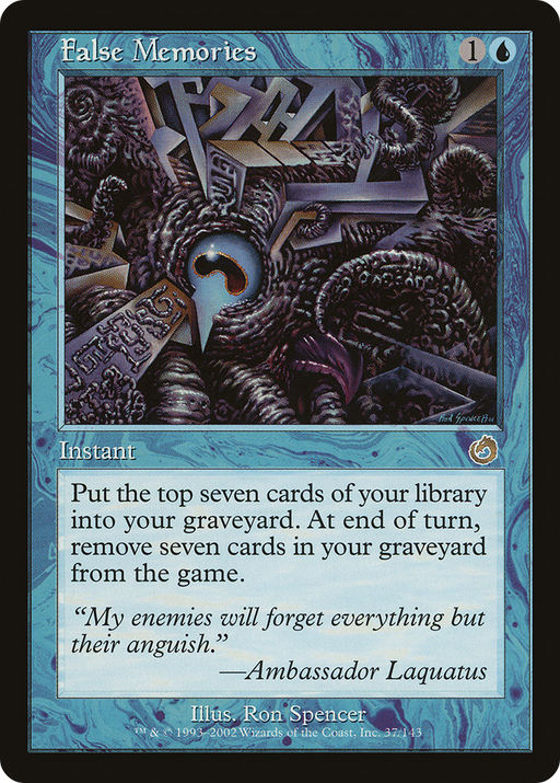 False Memories (TOR-037) [Torment] MTG Single Wizards of the Coast