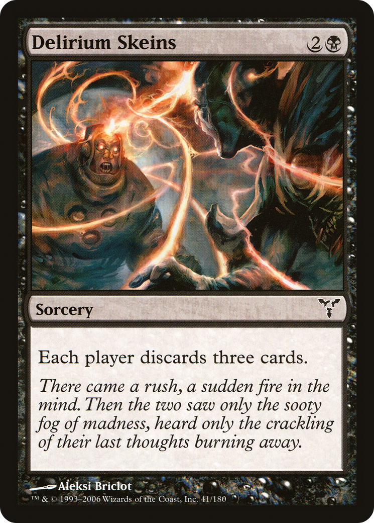 Delirium Skeins (DIS-041) [Dissension] MTG Single Wizards of the Coast