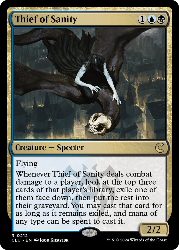 Thief of Sanity (CLU-212) [Ravnica: Clue Edition] MTG Single Wizards of the Coast