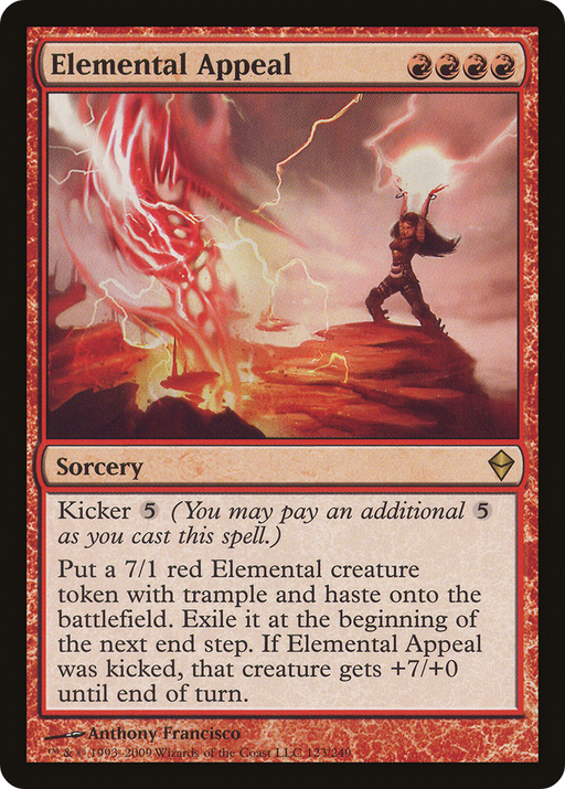 Elemental Appeal (ZEN-123) [Zendikar] MTG Single Wizards of the Coast