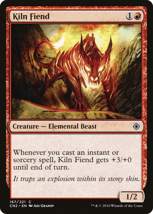 Kiln Fiend (CN2-167) [Conspiracy: Take the Crown] MTG Single Wizards of the Coast