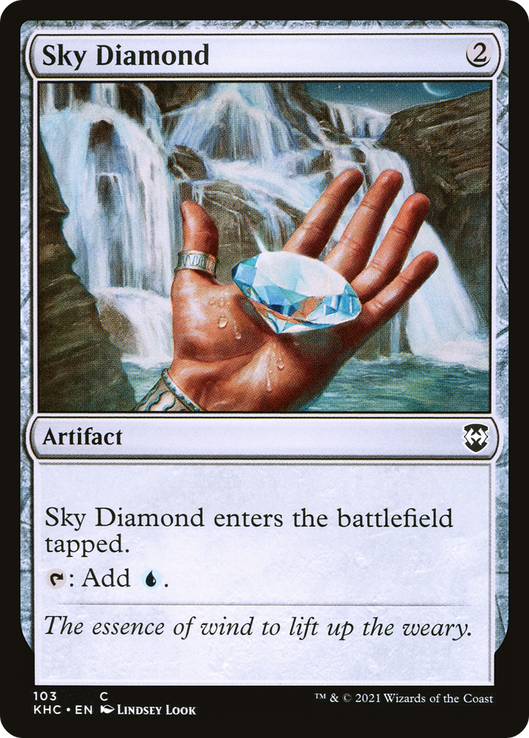 Sky Diamond (KHC-103) [Kaldheim Commander] MTG Single Wizards of the Coast
