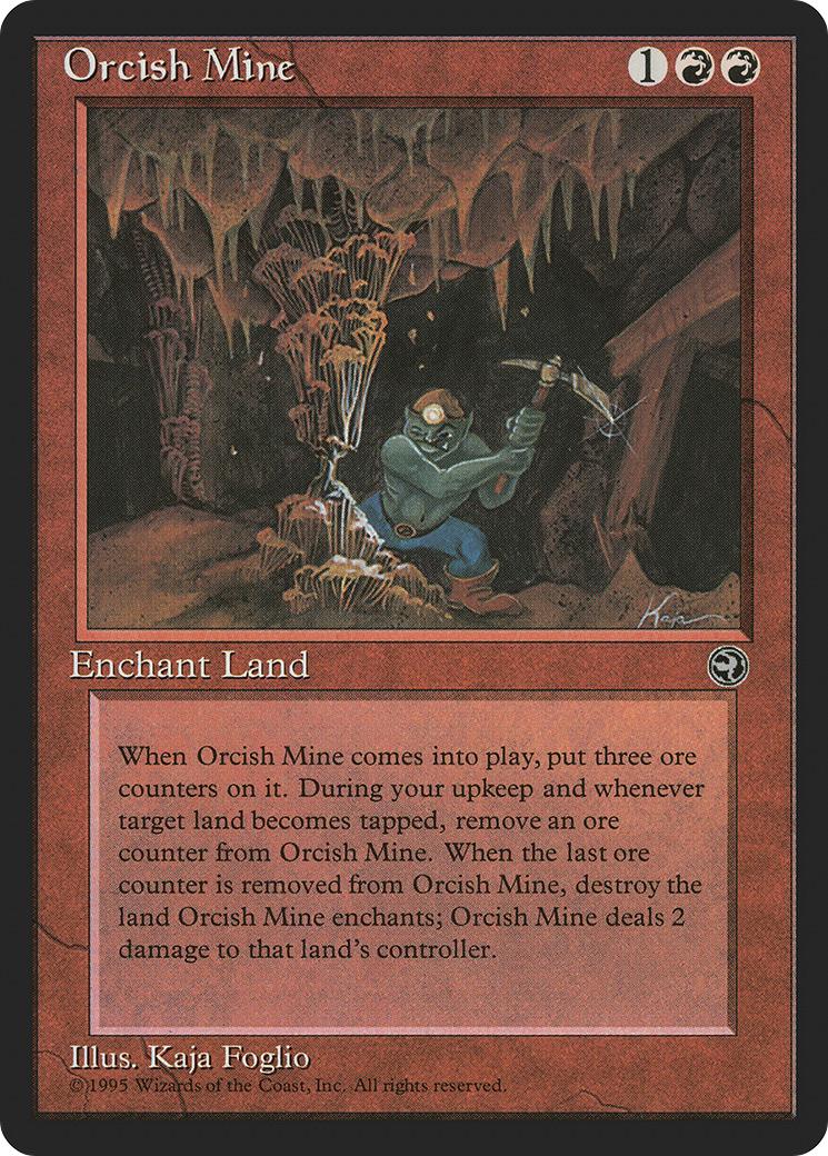 Orcish Mine (HML-078) [Homelands] MTG Single Wizards of the Coast