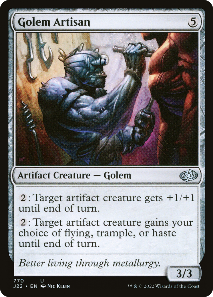 Golem Artisan (J22-770) [Jumpstart 2022] MTG Single Wizards of the Coast