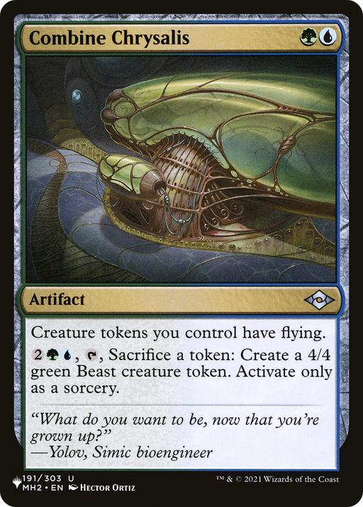 Combine Chrysalis (LIST-MH2-191) [Mystery Booster] The List MTG Single Wizards of the Coast