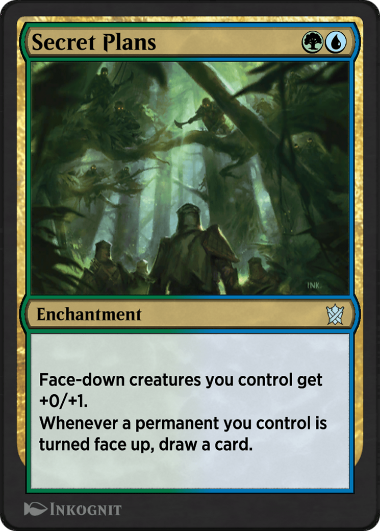 Secret Plans (KTK-198Y) [Khans of Tarkir] MTG Single Wizards of the Coast