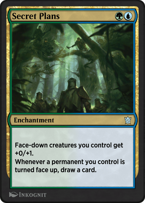 Secret Plans (KTK-198Y) [Khans of Tarkir] MTG Single Wizards of the Coast
